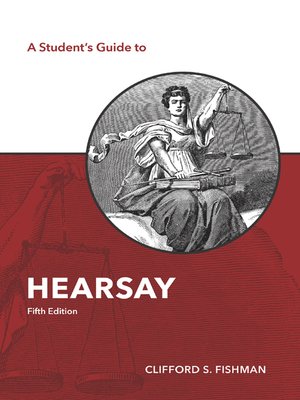 cover image of A Student's Guide to Hearsay